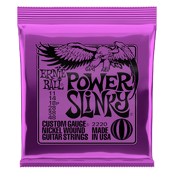 Cordas de Guitarra Ernie Ball Power Slinky Nickel Wound
