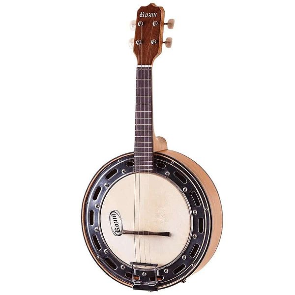 Banjo Rozini Elétrico RJ-14 Natural Fosco Caixa Larga