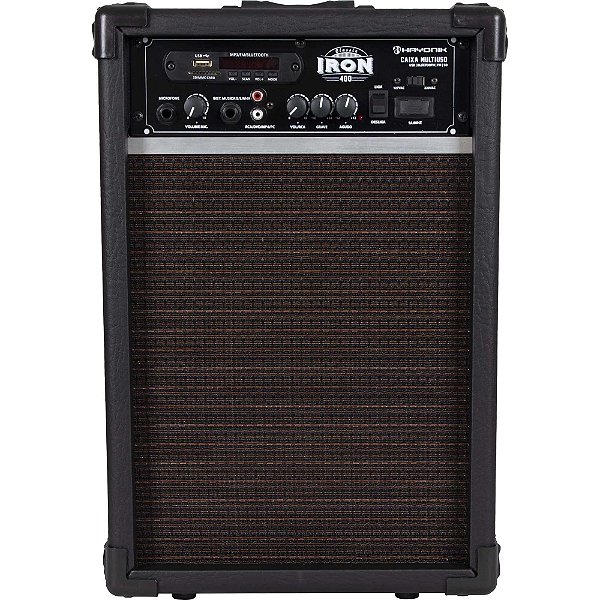 Caixa de Som Multiuso Bluetooth/USB/SD/FM 60W Iron Classic 400 Hayonik