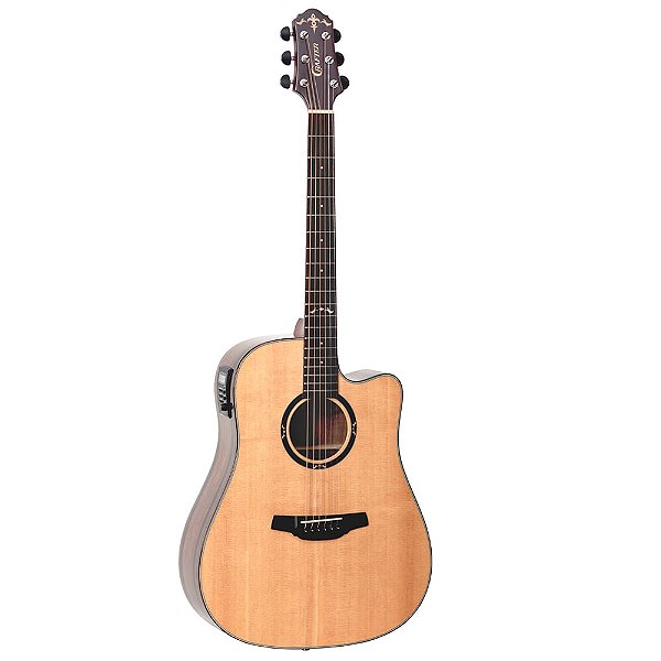 Violão Crafter Aço Folk Cutaway HD-800CE com Equalizador CR-T NV