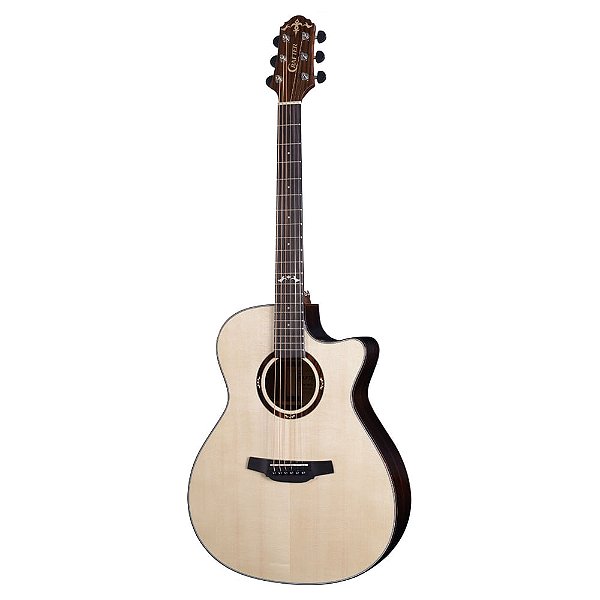 Violão Crafter Aço Grand Auditorium HG-700CE com Equalizador CR-T NV