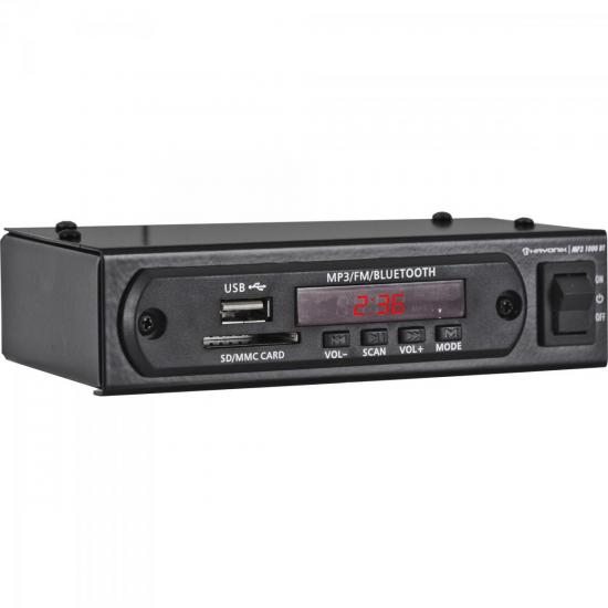 Pré Amplificador FM/USB/MP3/Bluetooth MP3 1000BT  HAYONIK