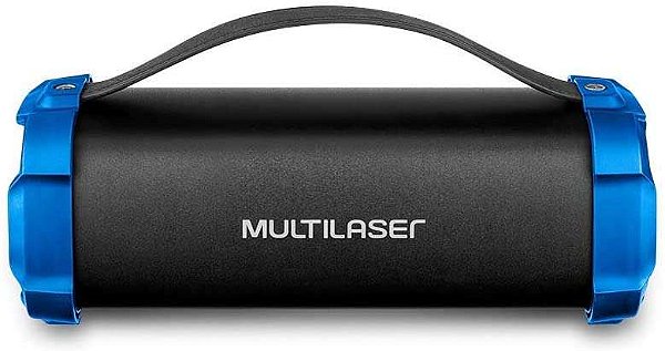 Caixa De Som Portátil Bazooka Multilaser BT 50W RMS - SP350