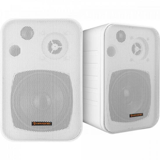 Caixa Acústica Som Ambiente 60W MSB60N Branca HAYONIK - PAR/2