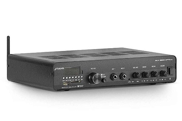 Slim 3200 Optical Frahm - Amplificador Receiver Para Som Ambiente - 200 Watts Rms (4 Ohms) - Bluetoo