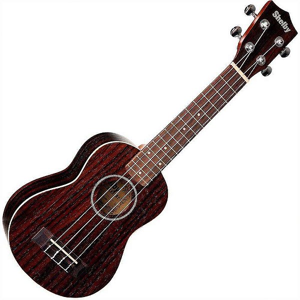 Ukulele Soprano Su21r Satin Natural Rosewood - Shelby By Eagle