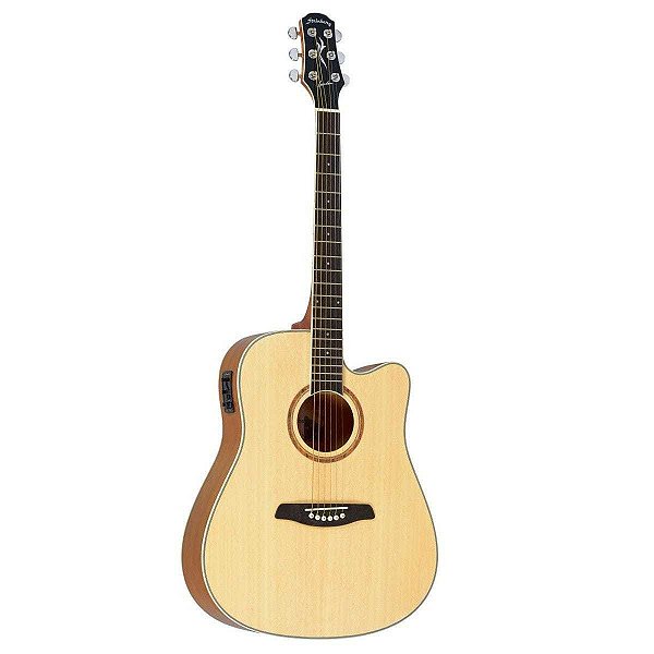 Violão Eletroacustico Folk London LE30C Strinberg Euro Series Natural Brilhante