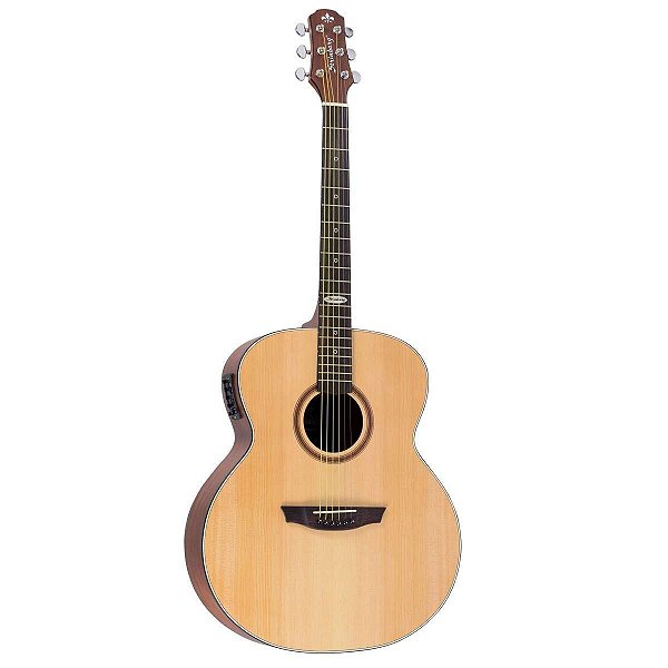 Violão Strinberg SJ200 Natural Satin Semi Jumbo Eletroacústico - Cordas de Aço