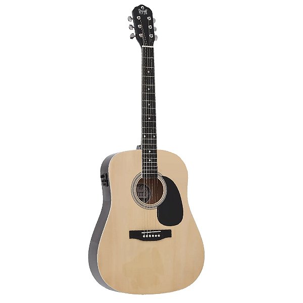 Violão Elétrico Aço Folk MT-41 FSCE - Natural Dark Brown - Myth