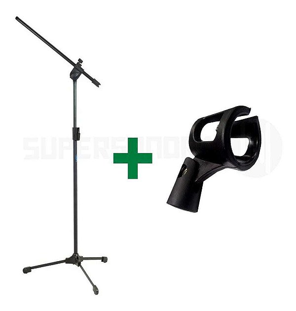Suporte Pedestal Para Microfone Tps Ask + Cachimbo