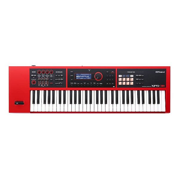 Teclado Sintetizador Roland Profissional XPS-30 Vermelho - 61 Teclas