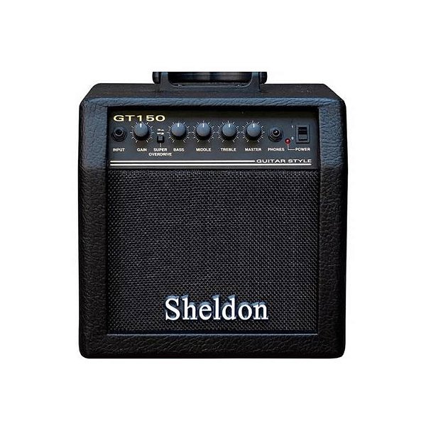 Cubo Amplificador Para Guitarra GT150 Sheldon 15w Preto