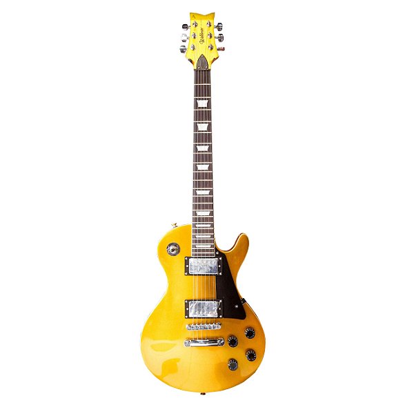 Guitarra Elétrica Les Paul Waldman GLP-200 GS Dourada