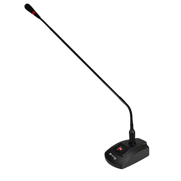 Microfone Gooseneck 45cm com Fio KG-745CB Kadosh