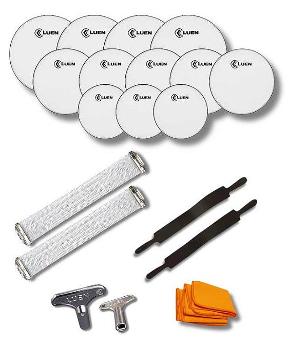 Kit de Reposição para Fanfarra Escolar Básico - 16 Instrumentos + Brinde