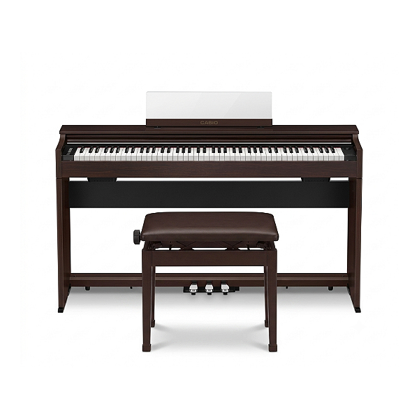 Piano Digital Casio Celviano AP-S200 Marrom com 88 Teclas + Banqueta Casio