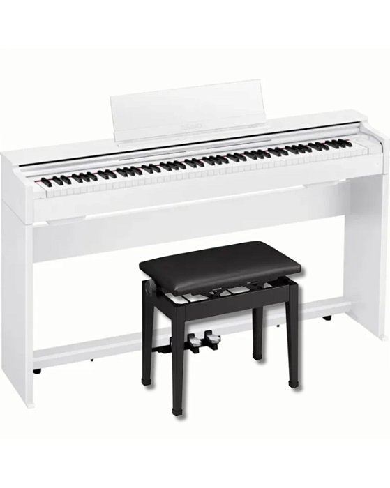 Piano Digital Casio Celviano AP-S200 Branco com 88 Teclas + Banqueta Casio