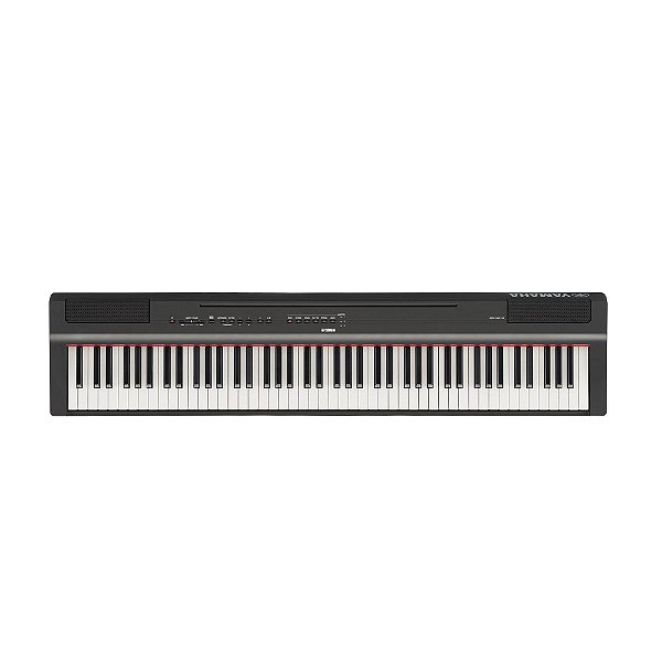 Piano Yamaha P-125A Preto 88 teclas - com Fonte 110/220V