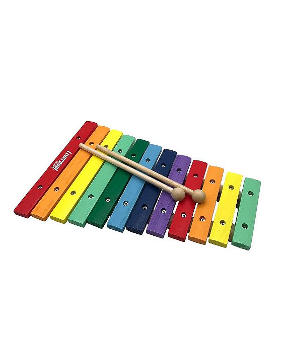Xilofone Infantil Liverpool 12 Notas Madeira