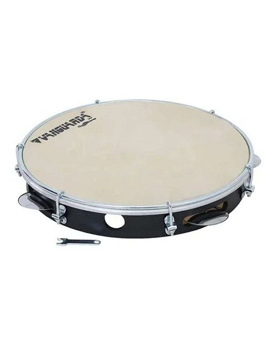 Pandeiro Spanking Pele Couro 10 Polegadas