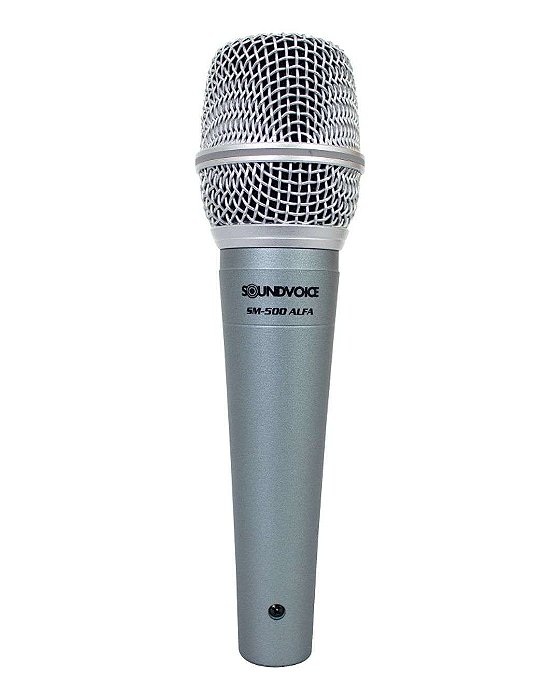 Microfone Dinâmico Soundvoice SM-500 Alfa