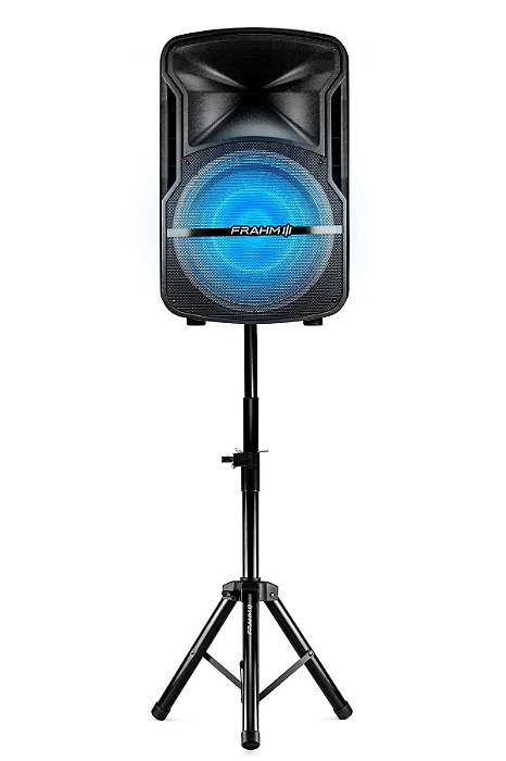 Caixa de Som Amplificada Frahm CMF-670 com Tripe e Microfone Kit