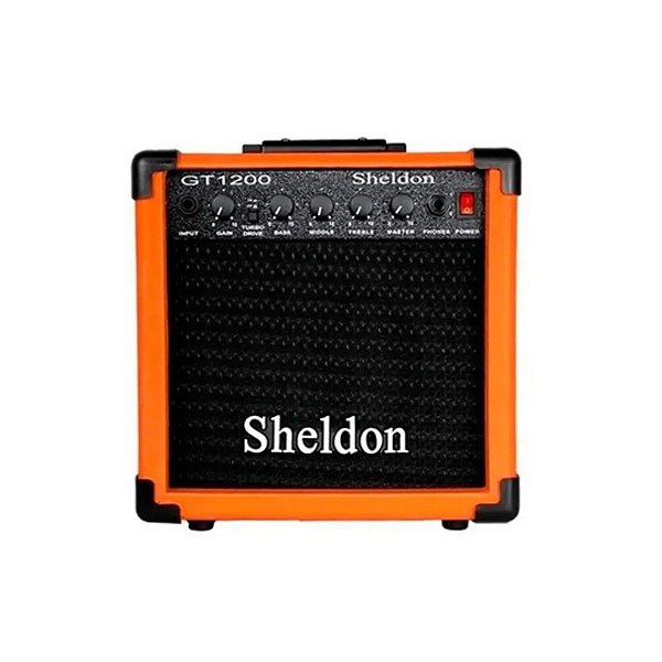 Amplificador de Guitarra Sheldon GT1200 Laranja