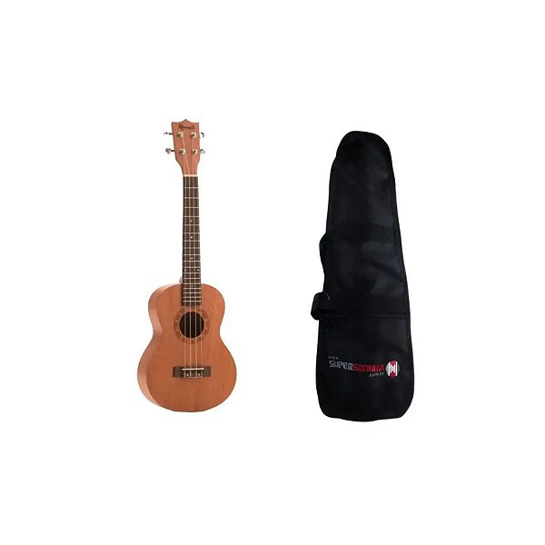 Kit Ukulele Tenor Namastê NU25MLQ Acústico Spanking + Capa