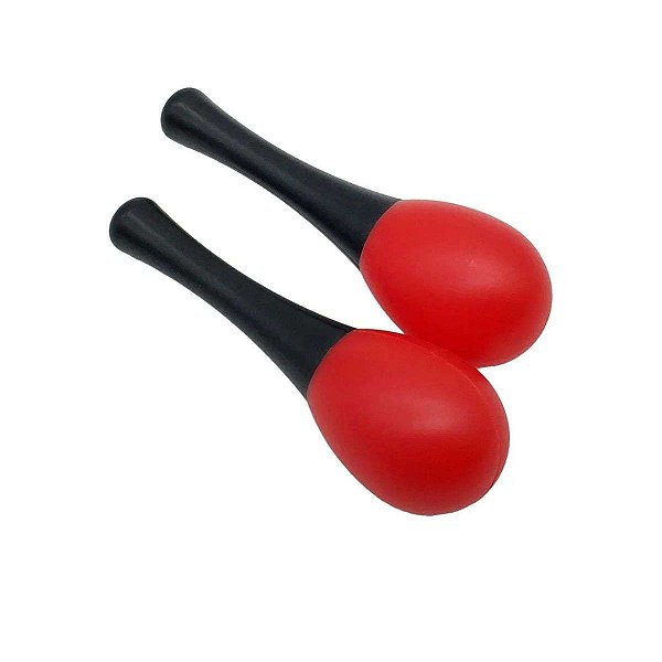 Maracas Infantis vermelho Em ABS Par Liverpool