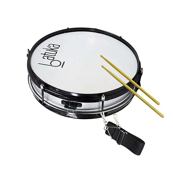 Caixa Repique Luen Batuka 6x14 com Talabarte e Baqueta