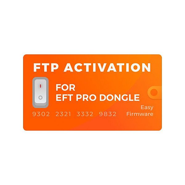 FTP Tool Ativação de 1 ano ilimitado - Suporte de Download para EFT Tool