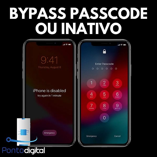 BYPASS PASSCODE - 6G AO X - PONTO DIGITAL UNLOCK