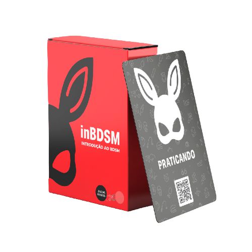 Baralho inBDSM - 91 Cartas - Jogo das Intenções BDSM Adulto