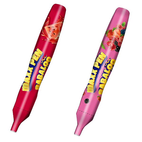Maxx Babaloo Caneta Comestível Bala Líquida Em Gel 20g - Pepper Blend