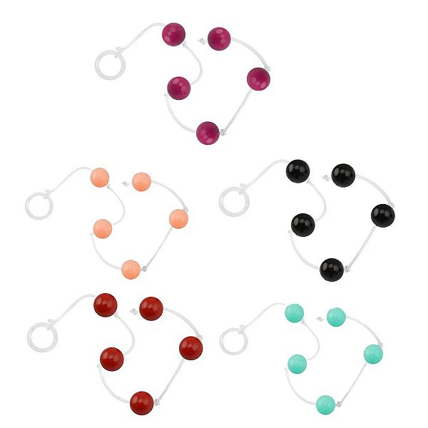 Bolinha Tailandesa Média 1,8Cm 05 Unidades Êxtase