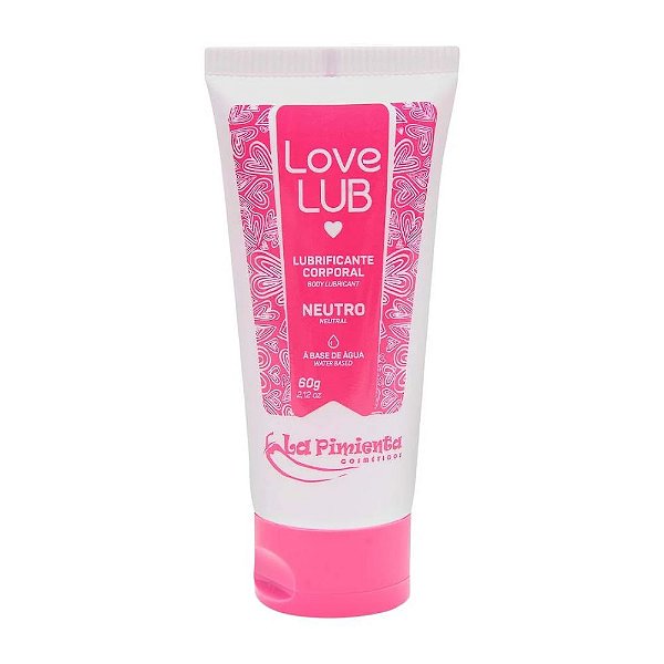 Love Lub Lubrificante Corporal Neutro 60g - La Pimienta