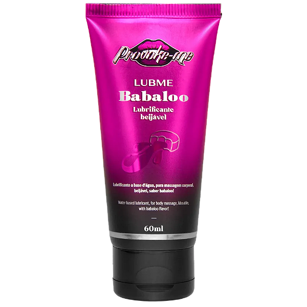 Lubme Lubrificante Babaloo Beijável 60ml - Provoke-me