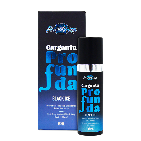 Garganta Profunda Spray Black Ice 15ml - Provoke-me