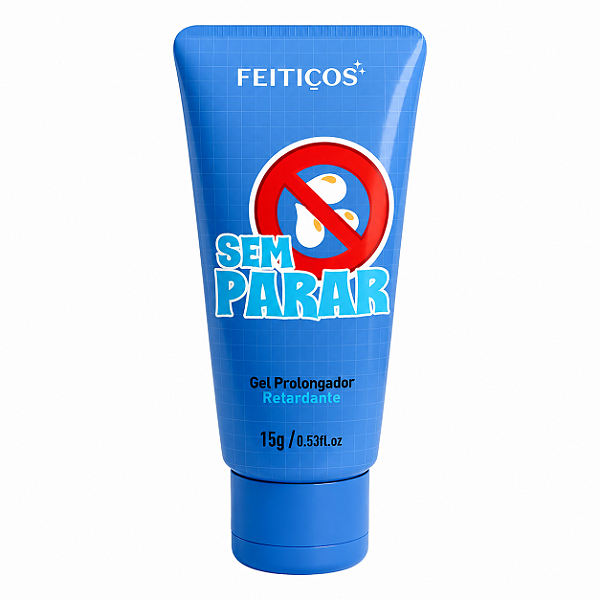 Sem Parar - Gel Prolongador Masculino (Retardante) - 15g - Feitiços
