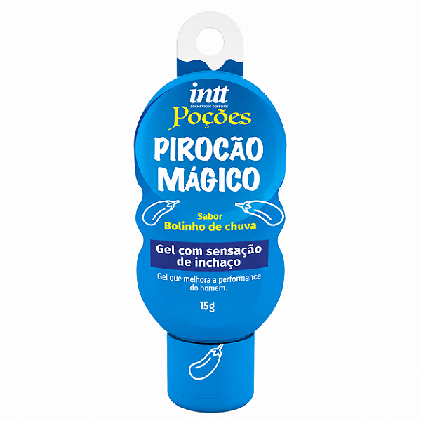 Pirocão Mágico gel masculino bolinho de chuva 15g - Intt