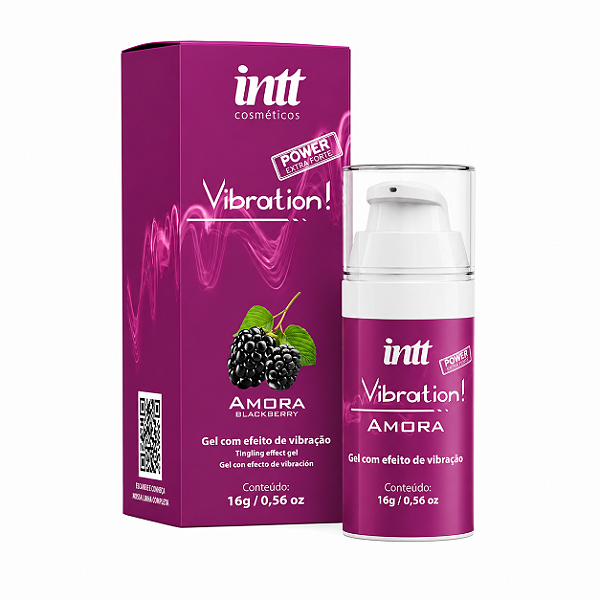 Vibration Power Amora Gel Vibra, Pulsa e Aquece 16g - Intt