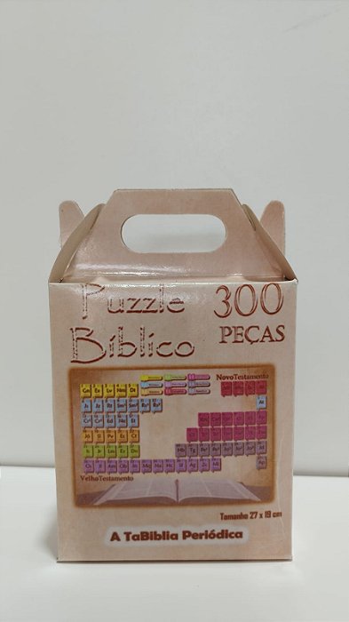 Puzzle Bíblico Tabela Periódica 300 peças