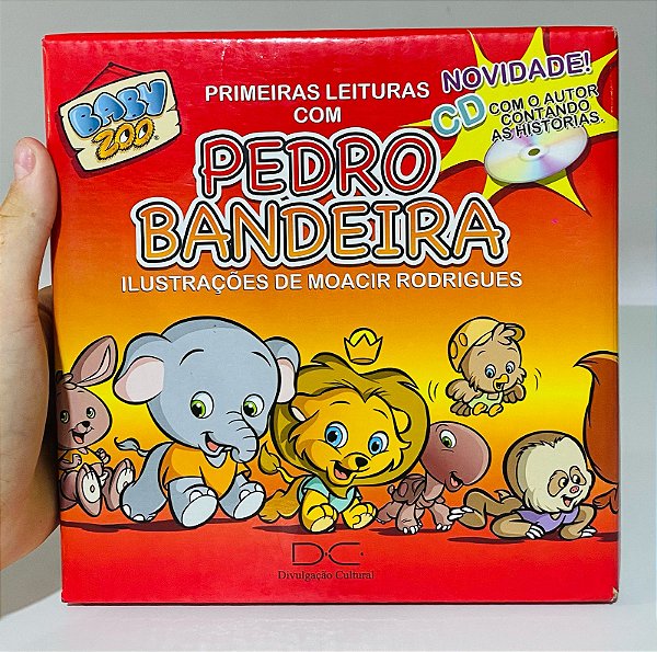 Primeiras Leituras com Pedro Bandeira c/ 8 livros + CD