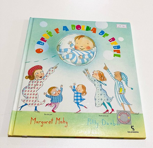 Livro O Bebê e a Bolha de Bebel