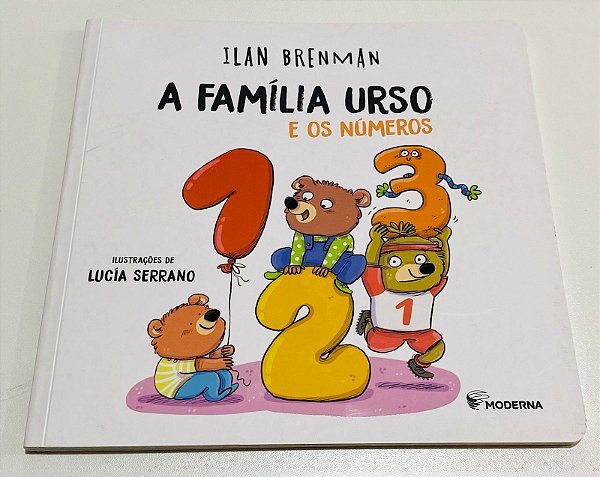 Livro A Família Urso e os Números