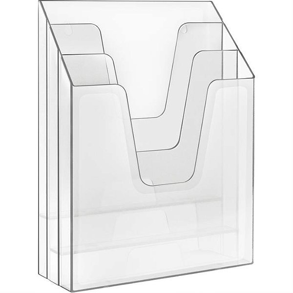 Caixa de Correspondência c/3 partes acrilíco unid.