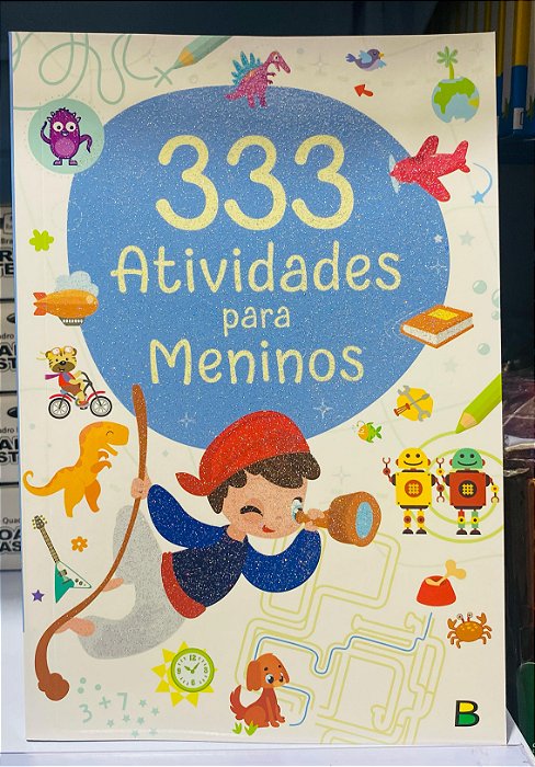 Livro 333 Atividades Para Meninos