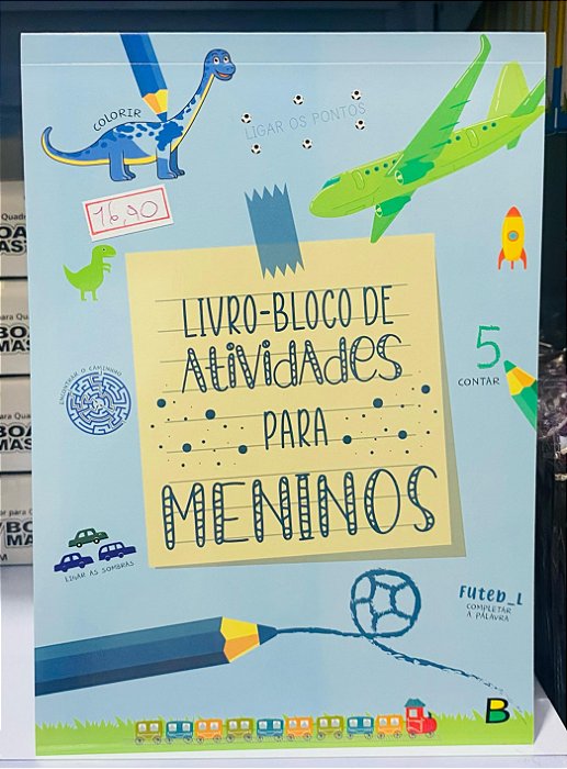 Livro-Bloco de Atividades Para Meninos