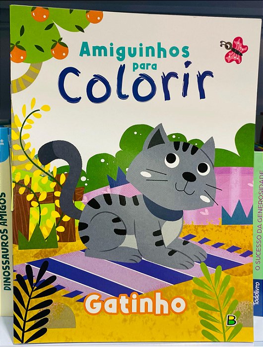 Amiguinhos Para Colorir  Gatinho