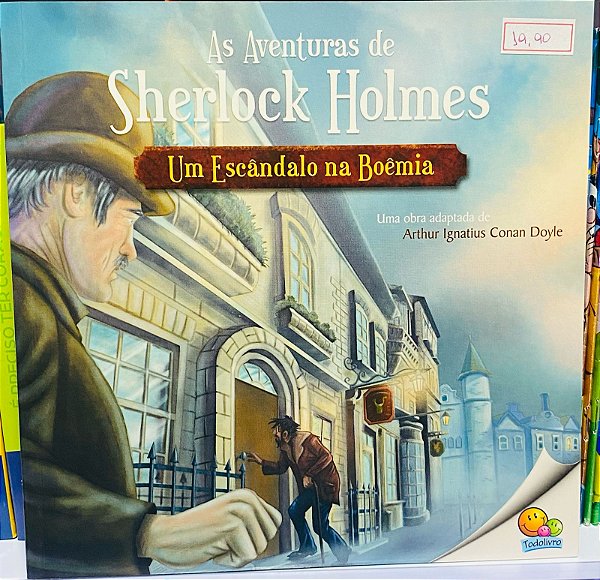Livro As Aventuras de Sherlock Holmes - Um Escândalo na Boêmia